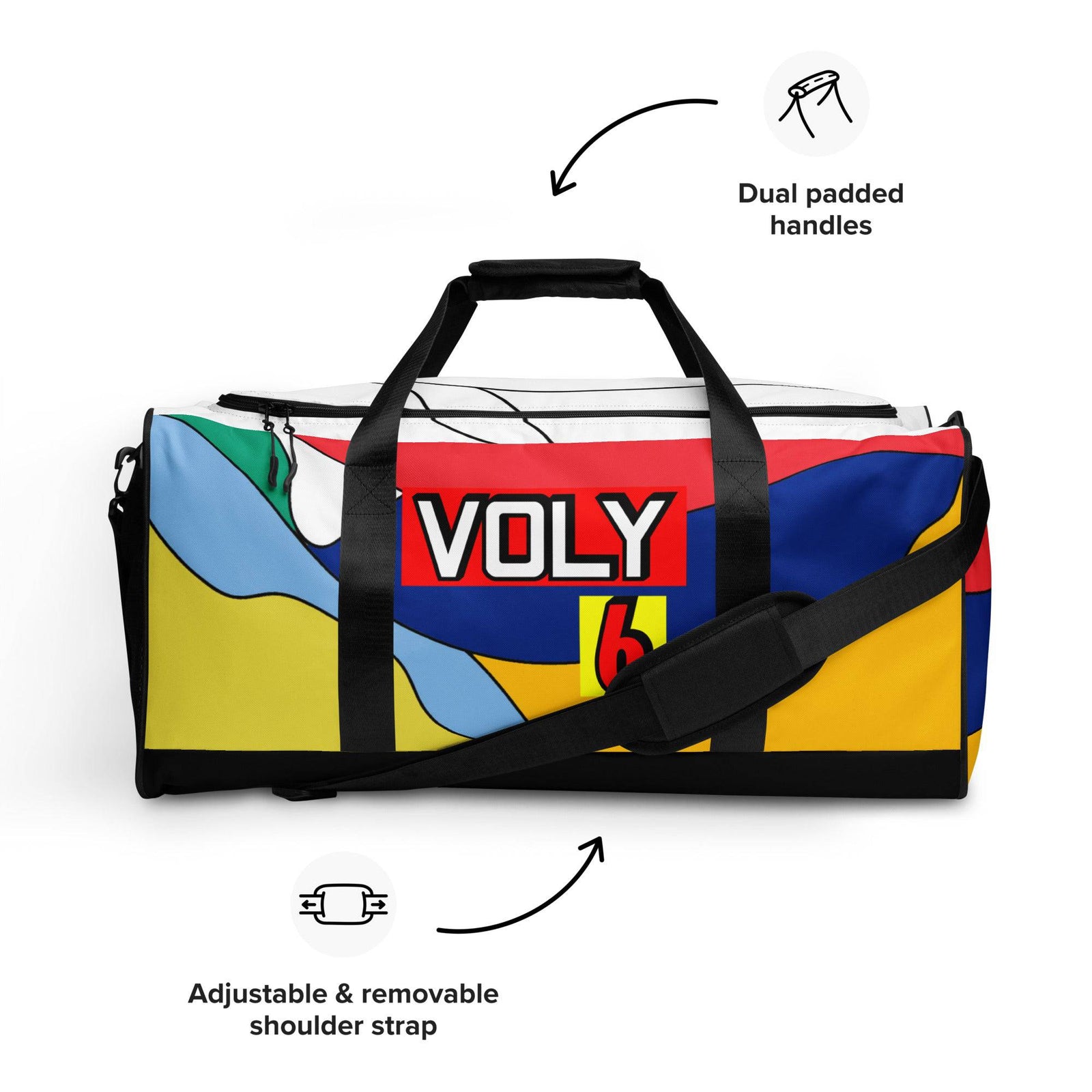 VOLY6 GO DUFFEL BAG - AKA Apparel