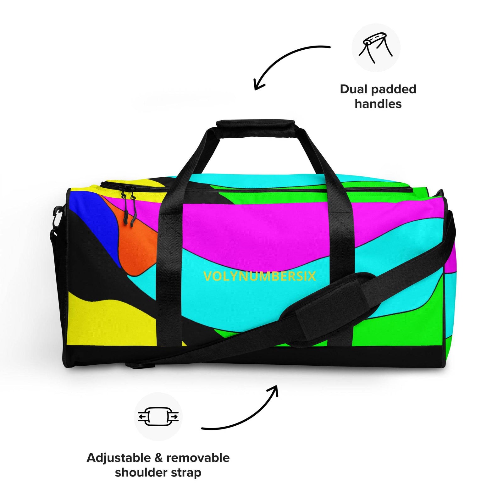 VOLY6 GO DUFFEL BAG - AKA Apparel