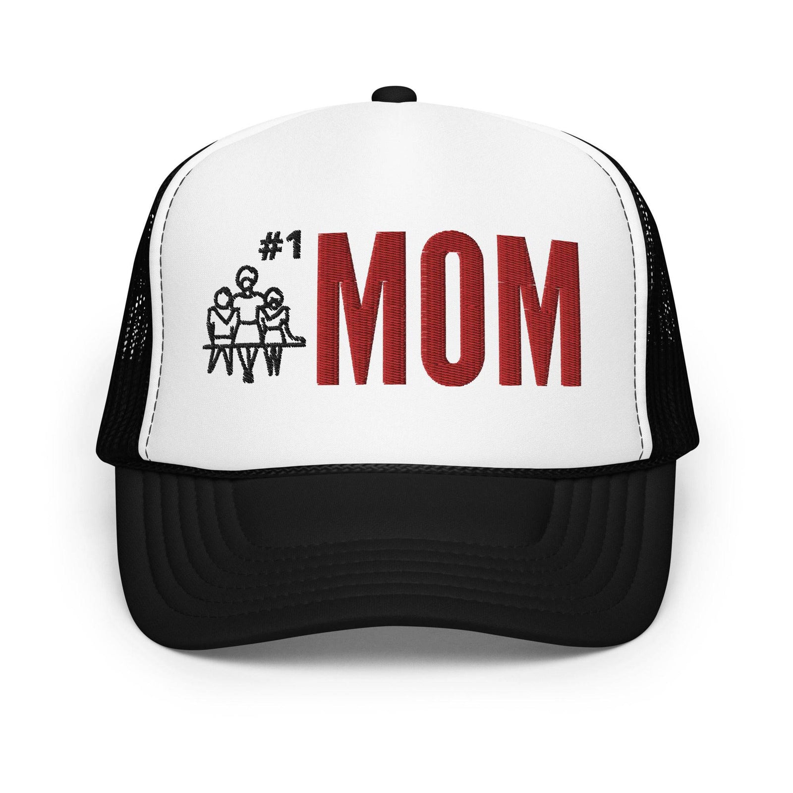 #1Mom Trucker Hat - AKA Apparel