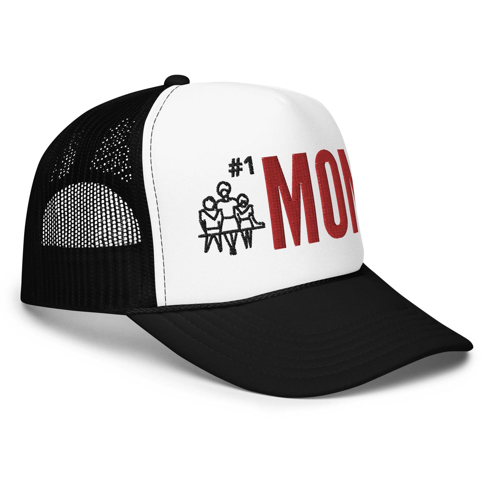 #1Mom Trucker Hat - AKA Apparel