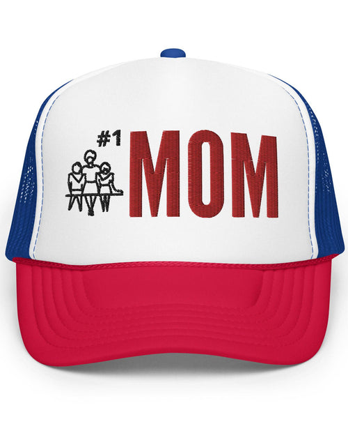 Load image into Gallery viewer, #1Mom Trucker Hat - AKA Apparel
