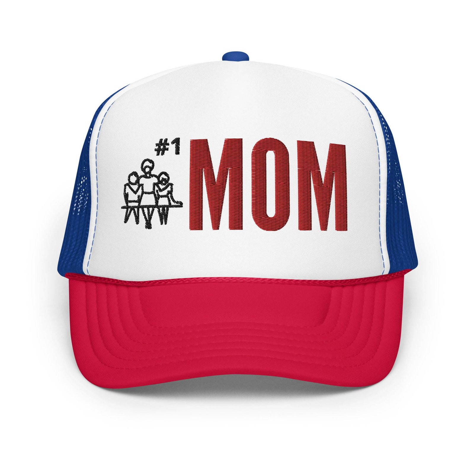 #1Mom Trucker Hat - AKA Apparel