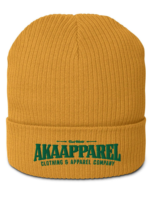 Load image into Gallery viewer, Mustard Yellow AKA Beanie - AKA Apparel
