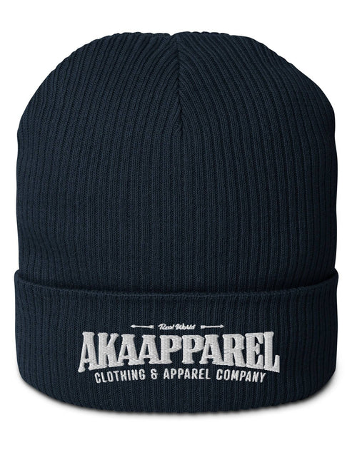 Load image into Gallery viewer, Navy AKA Beanie - AKA Apparel
