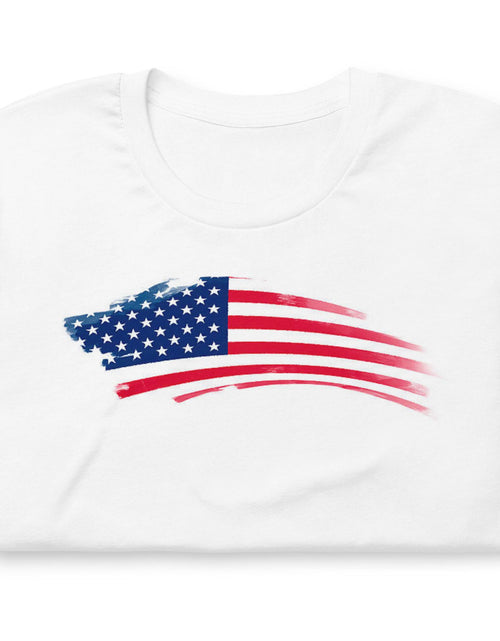 Load image into Gallery viewer, American Flag Solo (Unisex t-shirt) - AKA Apparel
