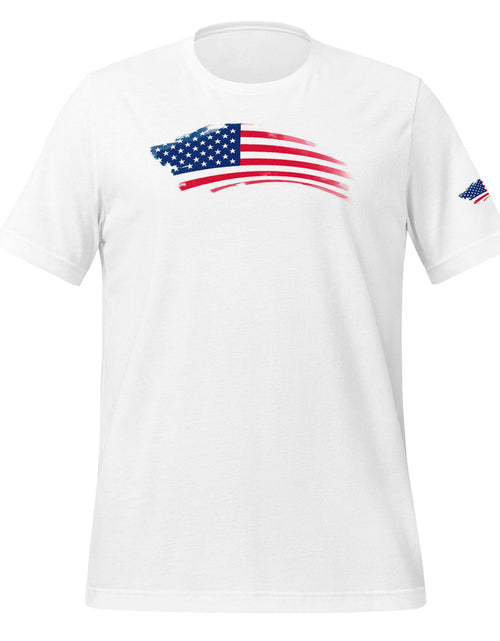 Load image into Gallery viewer, American Flag Solo (Unisex t-shirt) - AKA Apparel
